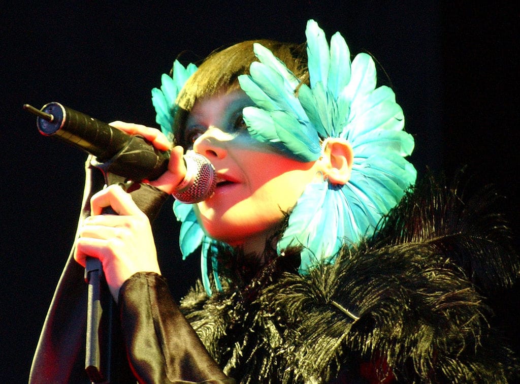 Бьорк на сцене Hurricane Festival