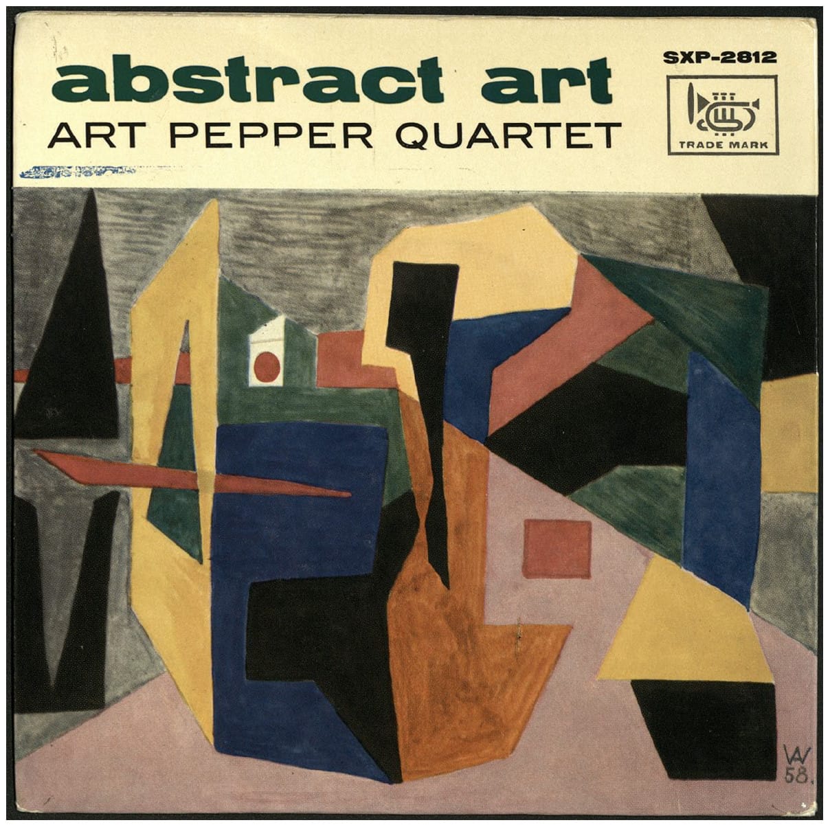 Обложка Art Pepper Quartet — Abstract Art (1958)